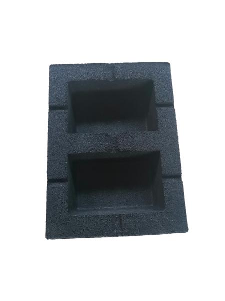 250*130mm Large Rubber Feet Eco Friendly Non Slip Rubber Feet