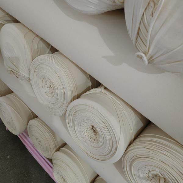 Certificated 100% Orgnaic Cotton Melange Color Gray Grey Cloth Vintage Plain Single Jersey Fabric With Light Weight