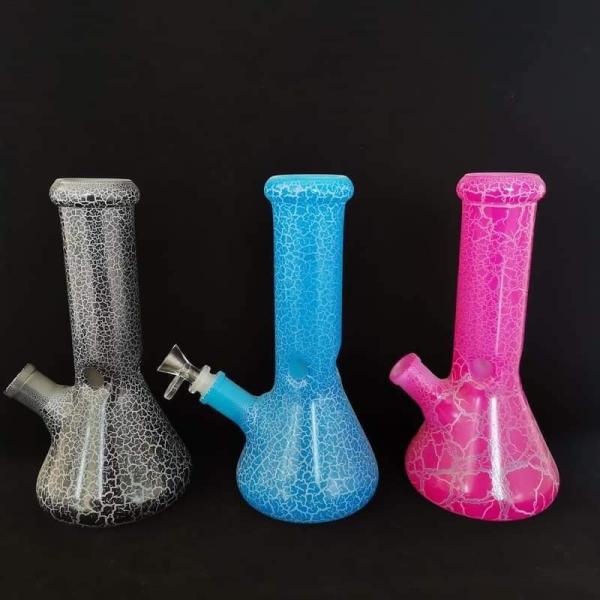 8 Beaker Sky High Heavy Tobacco Glass Water Pipe Hookah Mixed Colors