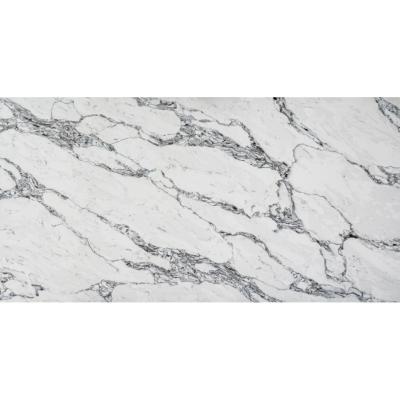 Marmore polido como Quartz Countertops 3200 * 1600mm Calacatta Classic Quartz