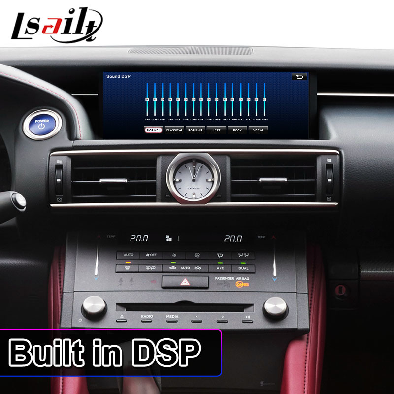 Lsailt Android Carplay Multimedia Interface Screen for 2014-2018 Lexus RC Knob RC300h RC350 RCF RC300 RC200t