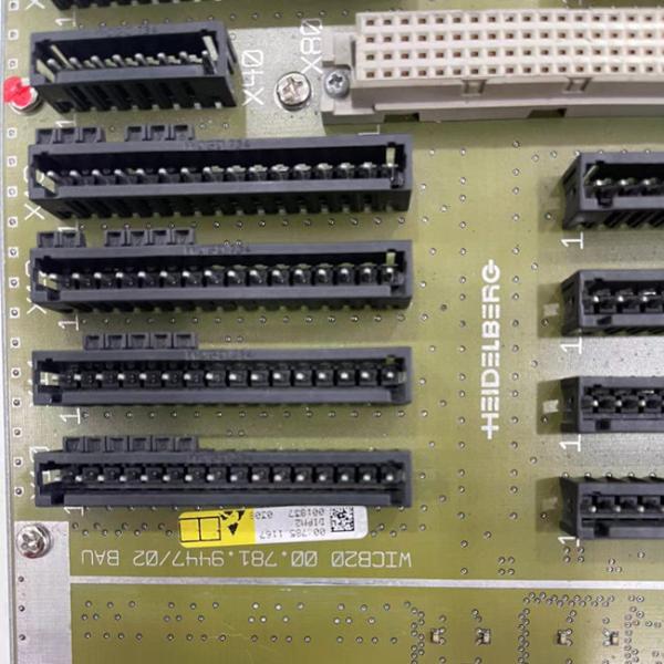 Части печатного станка главного правления CD74 PCBA Гейдельберг доски 00.785.1167 модуля Dipm2