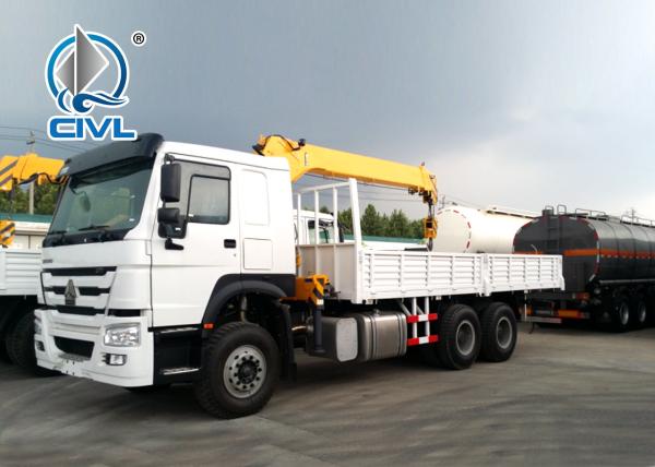 30 Tons Telescopic Boom Crane Lorry Mounted Crane 6x4 Max. Loading 7000kg Wheelbase 5825+1350mm