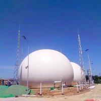 Tanques de biogás de doble membrana para plantas de tratamiento de aguas residuales