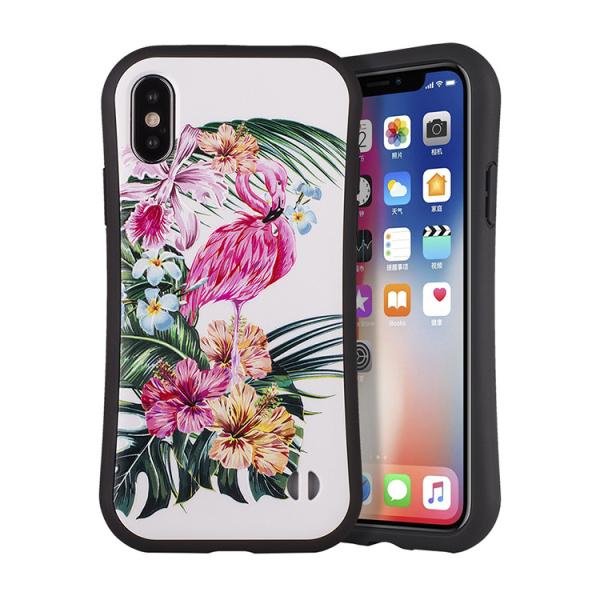 Colored Drawing Smartphone Protective Case / Iphone 8 X Max Mobile Phone Cover