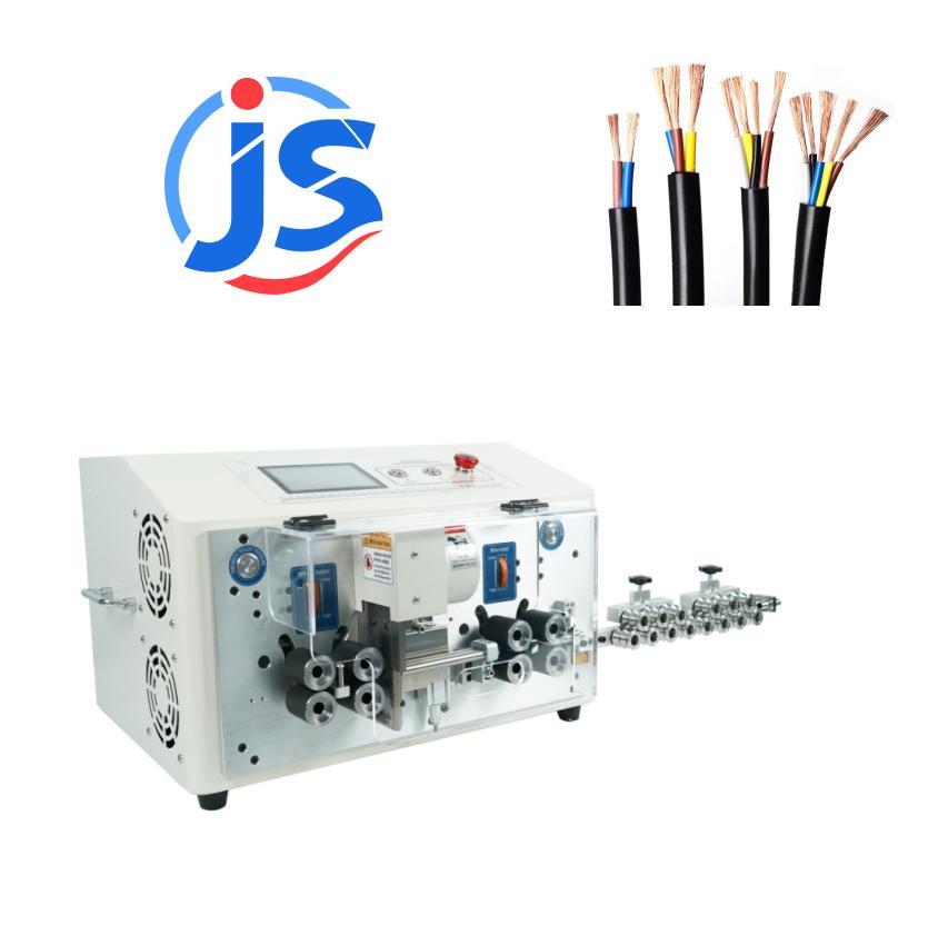 1000 - 2000pcs/hour Automatic Wire Stripper Machine 220V Cable Cutting And Stripping Machine