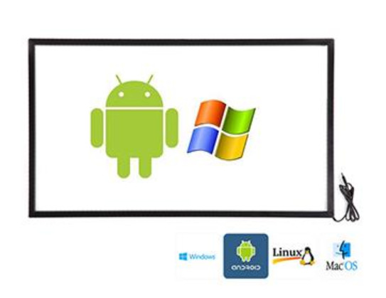 FCC 49 Inch Ir Touch Frame Multi Touch Screen / Panel Kit 16 To 9 Screen Ratio