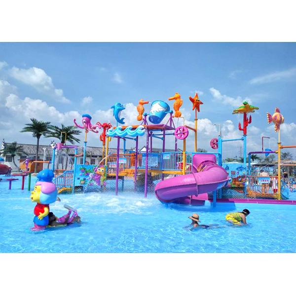 Изготовленная на заказ конструкция аквапарк, скольжение оборудования спортивной