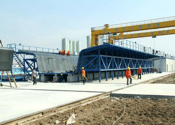 Viga de caixa pré-fabricada do cimento armado Q235 carcaça industrial, molde do molde de aço