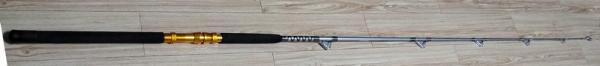 CARBON 7' 2.1M 8' 2.4M Section: 2 L.W:45kg Trolling fishing rod heavy duty fishing rod