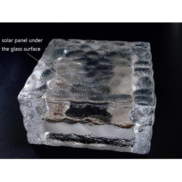 d1.jpg Square Solar Ice Tiles Buried Lights Solar Lights Waterproof Garden Lights