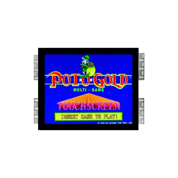 17'' 1280×1024 IR Gaming Touchscreen Monitor With 1000:1 Contrast Ratio