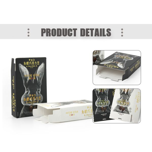 Custom Printed Rectangle Cardboard Packaging Box with CMYK+PMS Printing and Waterproof Coating for Food Packaging