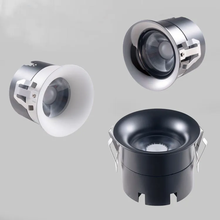 Deep Anti Glare Recessed Light, Multi-Proof Dimming LED Spot Down Light Support Triac 0-10V Dali-2 Dali Dt6 Dt8