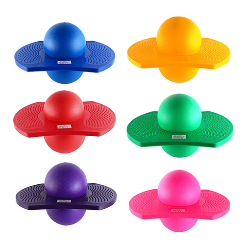 Inflatable Pogo Balance Ball Fun Hopper Sports With Large Pump Lolo Ball