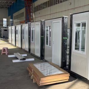 High Quality Prefabricated 20ft Prefab Luxury Fold Out Module Folding Foldable