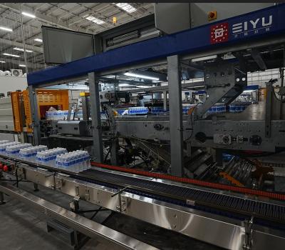 Customized Model Industrial Shrink Wrapping Machine For Bottled Water