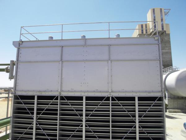 Industrial 380V Copper Coil Water Cooler Tower Easy Installation And Move