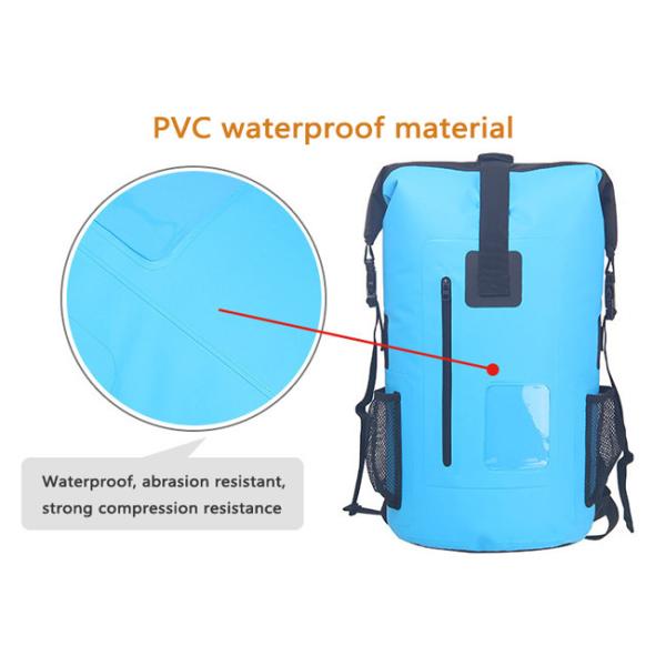 PVC impermeable al aire libre de encargo Combinated Oxford de la mochila 500D