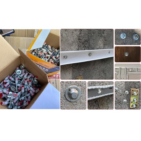 33cm Steel and Plastic Manual Concrete Nail Shooter for Fastener Decoration Installation