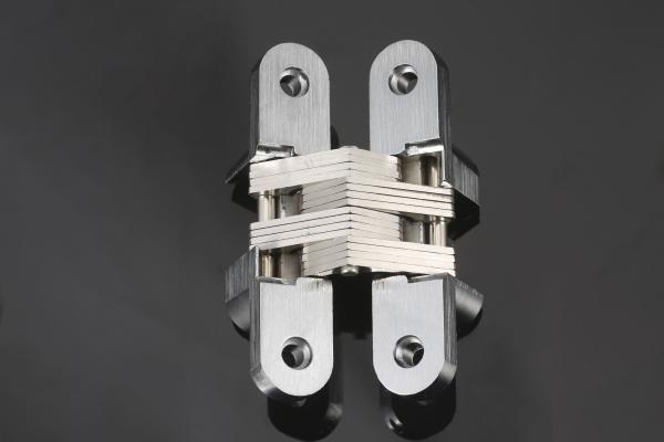 OEM 180 Degree Mortise Mount Invisible Hinge Zine Alloy Durable