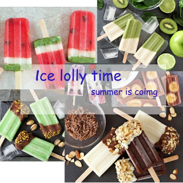 Máquina da vara do gelado de Lolly Popsicle Snack Food Machinery 220V