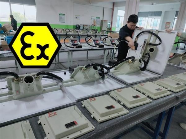 Protéger contre les explosions ATEX Soalr lampe de rue à LED luminaire avec IP66 WF2 Protection contre les courts-circuits pour les zones dangereuses CLASS1 DIV1 OIL GAS éclairage industriel 100Watt