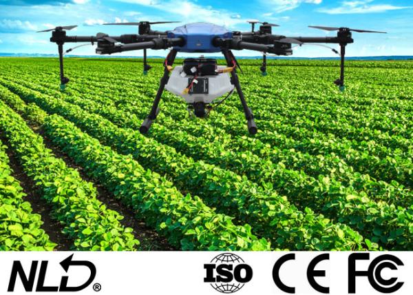 NLA610 6 Rotors Agriculture Spraying Drone Fertilizer Plant Protection 2*16000mAh