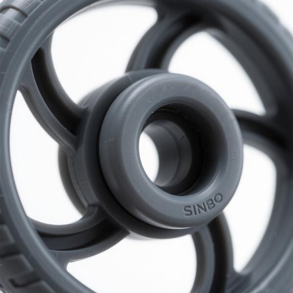 Omni Wheel Nylon Roller High Precision High Wear Resistance For Service Robot Chassis Customized