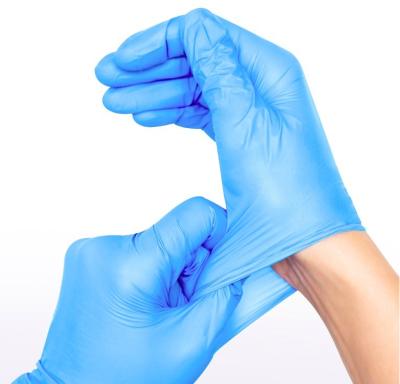 Wholesale High-Quality Breathable Disposable Gloves Blue For Hand Protection