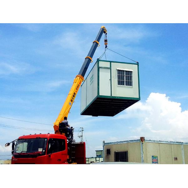 10 Ton Telescopic Boom Truck Mounted Crane and with Outrigger Span of 2280-5580mm