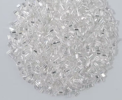 Round White Melee Moissanite Stone Baguette Cut Loose Gemstone for Jewelry Making