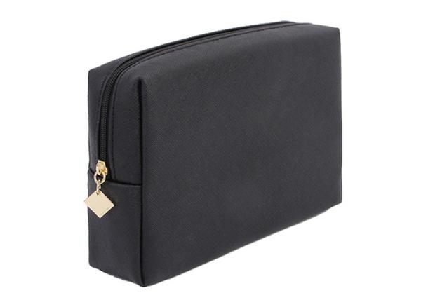 Multiple Colors Cosmetic Bag Organizer PU Portable Makeup Bag With Zipper