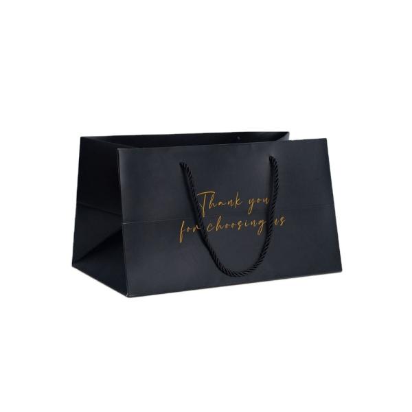 Bolsa de papel de presente de luxo com seu próprio logotipo
