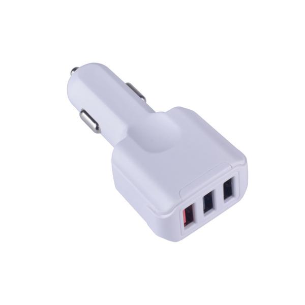 Multi Fuctiion Multi Port Usb Car Charger 3 Usb Ports High Power Fast Charging