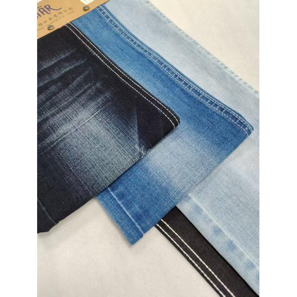 Siro Horizontal And Vertical Bamboo Yarn 8S Denim Fabric 11oz For Boys Jeans