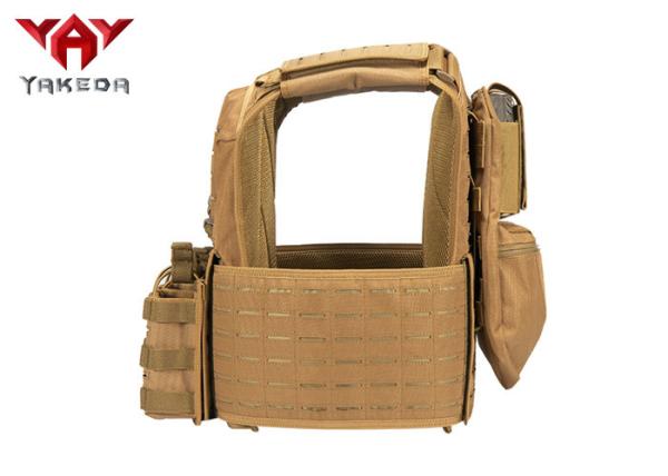 Laser Cutting Army Military Tactical Vest , Swat Combat Training Ballistic Bullet Proof Vest