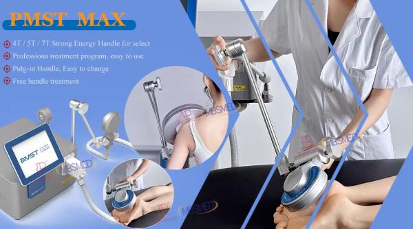 Terapia de Magneto-Transdução Extracorporal CE Certificada Terapia de Aplicação Corporal com Terapia Fisiomagnética Pulsada