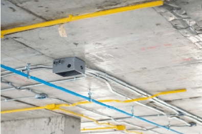 ГИ металлические кабельные переключатели с оцинкованной отделкой 2 банды 3x6 35 мм глубины