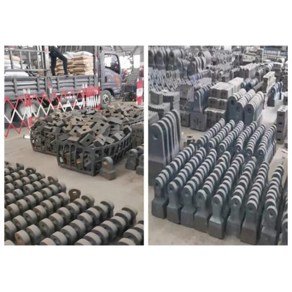 Casting Alloy Steel Cement Mill Shell Liners Long Lasting Safe Operation