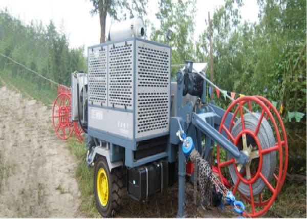 40KN Hydraulic Cable Puller for Overhead Stringing Projects - Heavy-Duty Cable Pulling Tools