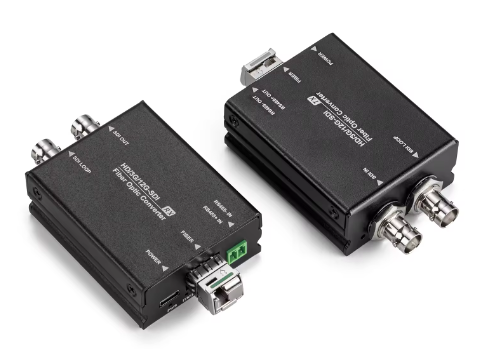 HD SDI конвертер 1 канал 12G-SDI видеосигнал 20 км по волоконному кабелю