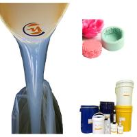 Le caoutchouc de silicone RTV2 liquide translucide de traitement de platine pour la bougie, moules de savon faisant 20 le rivage A