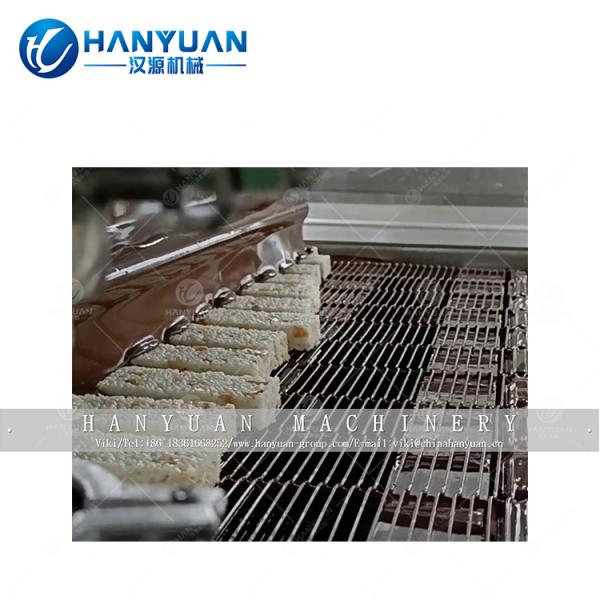 Línea de producción de barras energéticas de chocolate