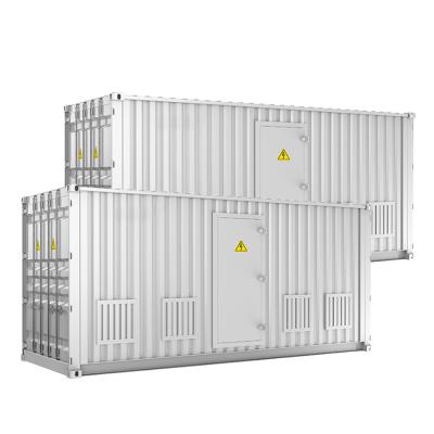 Sistema de armazenamento de energia em contêiner de 500 kW com backup de emergência