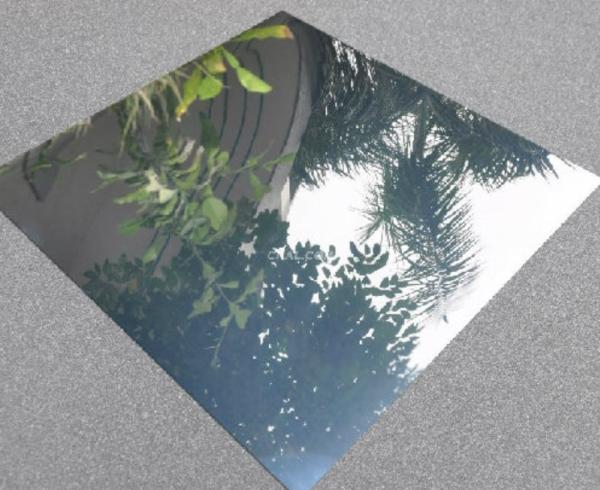 Smooth Mirror Finish Aluminium Sheet , Aluminium Mirror Sheet For Wall Decoration