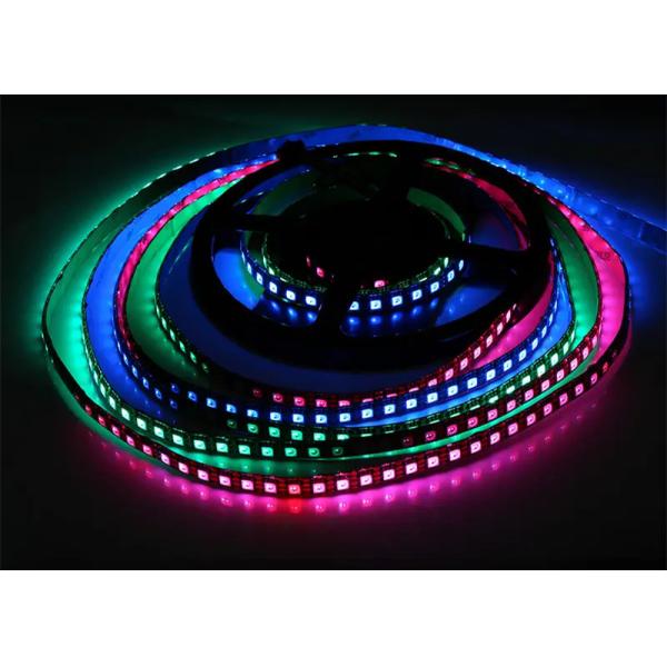 Дигитальная двойная сигнальная линия DC12V IP20 WS2815 SMD5050 96 LED/m l RGB IC Адресованная светодиодная лента