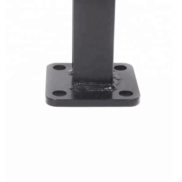 Nonstandard Hot Dipped Galvanized Metal Welding Fencing Steel Fence Post Support Base