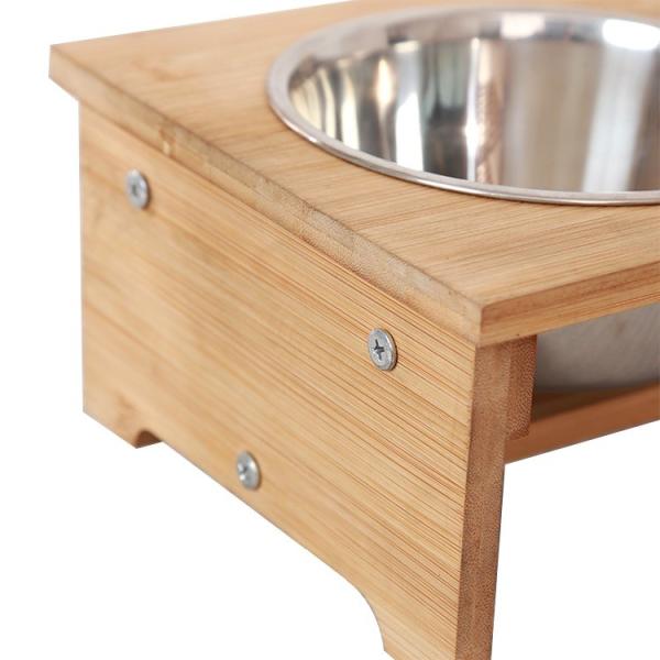 1L Capacidade Automatizado de alimentação de animais com bolsas duplas elevadas Design multifuncional