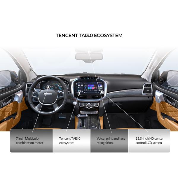 170km/H Haval H9 Second Hand Panoramic Sunroof Car Left Hand Drive